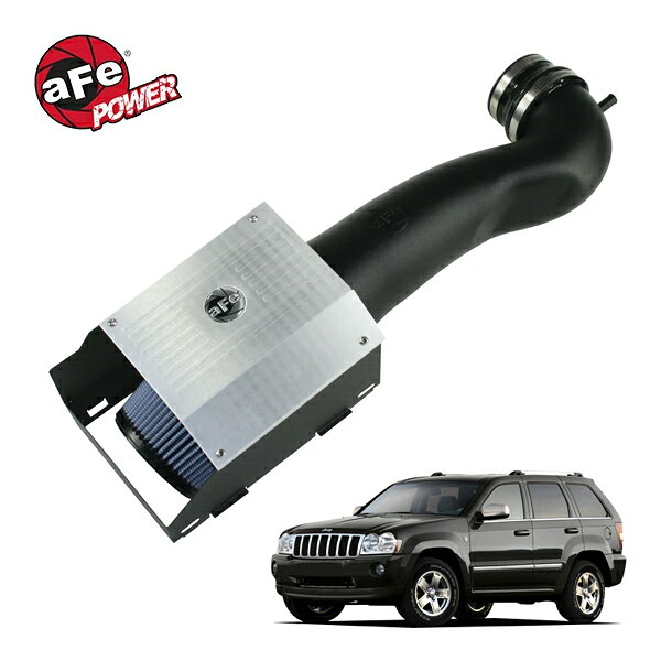 TOYOTA - 【aFe Power 正規品】06-10y ジープ グランドチェロキー WH V8 6.1L SRT8 HEMI Magnum FORCE Stage-2 コールドエアインテーク エアフィルター Pro5R フィルター(湿式) 54-11192 エアーフィルター エアクリーナー