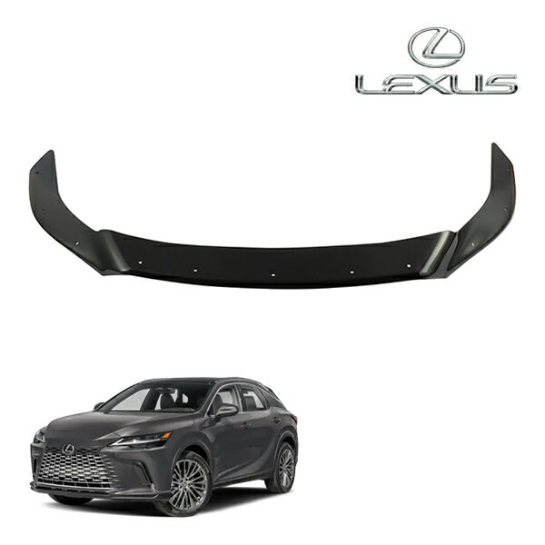 UKレクサス純正 ボンネットディフレクター バグガード ボンネットガード フードプロテクター ボンネットプロテクター ツヤあり ブラック LEXUSロゴ入 両面テープ LEXUS RX350/RX350h/RX450h+/RX500h 10系