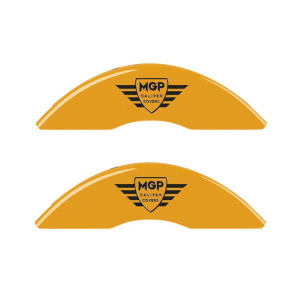 【MGP 正規品】 専用設計 ブレーキ キャリパーカバー イエロー/MGPロゴ アルミ製 17116FMGPYL 日産 キューブ Z12 NZ12