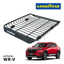 【GOODYEAR 正規品】スチール ルーフラック MEGA PRO ルーフキャリア ルーフバスケット GOODYEARロゴ入 パウダーコート仕上げ マットブラ...