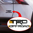 USトヨタ純正 RAV4 50系 TRD OFF ROAD リアエンブレム/3PC