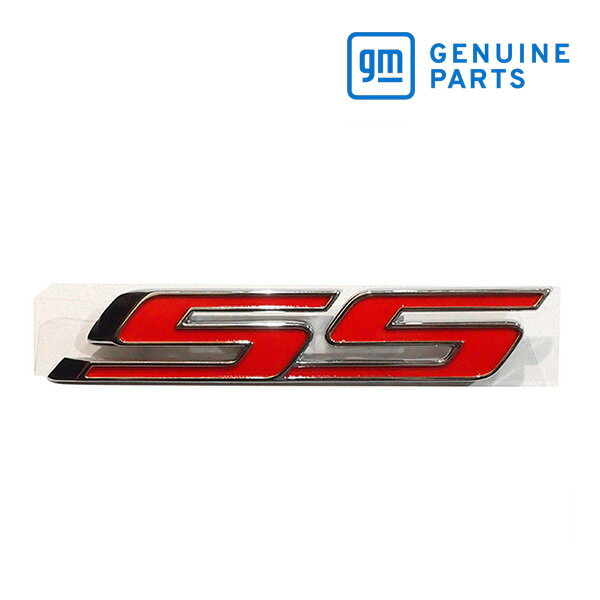 GM純正 フロントエンブレム グリルエンブレム SS レッド 92225495 10-23y シボレー カマロ