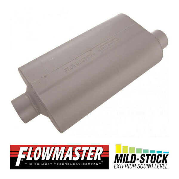 FLOW MASTER / フローマスター スーパー 50 マフラー #53057 Center in 3.00