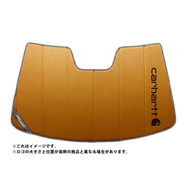 【CoverCraft 正規品】 専用設計 サンシェード ブロンズ 吸盤不要 折りたたみ式 VOLVO ボルボ C70 カブリオレ MB5244 Carhartt カーハートコラボ仕様 カバークラフト ［真夏もへたらない3層構造で断熱効果抜群］