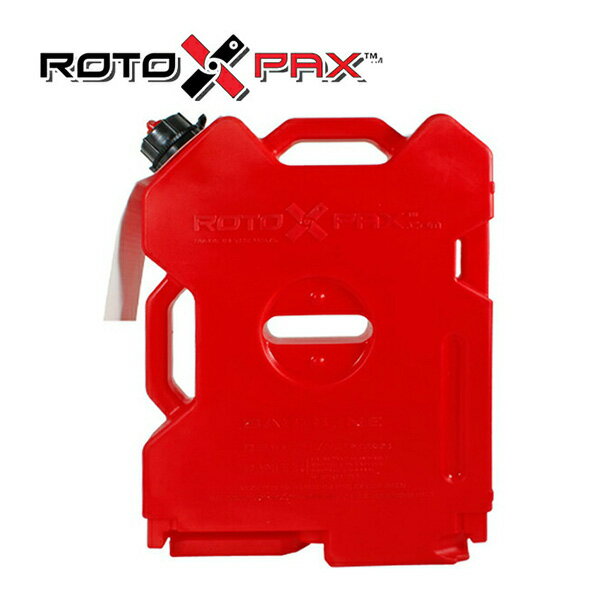 [正規品] RotopaX(ロトパックス) ガソリンパック/コンテナ 2ガロン/7.5L レッド RX-2G