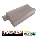 FLOW MASTER / フローマスター スーパー 50 マフラー 53058 Offset in 3.00 /Offset out 3.00 - Mild Sound ブレイザー/C1500/2500/3500/K1500/2500/3500/S10 ブレイザー/シルバラード 2500 HD/3500/タホ/300/チャレンジャー/チャージャー/デュランゴ/ラム 1500/ユーコン