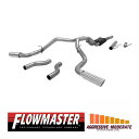 【FLOWMASTER 正規品】アメリカンサンダーキャタバックエキゾーストシステム 14-24y ラム 2500 6.4L 817709 フローマスター