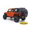 【Smittybilt 正規品】リプレイスメント ソフトトップ キット ブラックダイアモンド スモークウインドウ ジープ 10-18y JK ラングラー 4ドア 後期 9085235 幌 補修用 スミッティビルト