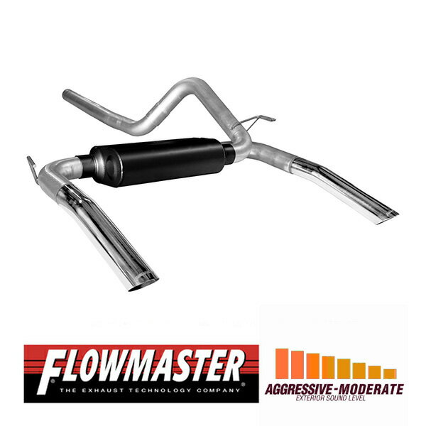 FLOWMASTER ʡۥꥫ󥵥㥿Хåȥƥ 98-02y ޥ ե䡼С 5.7L 17199 եޥ