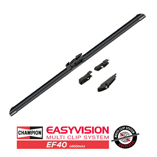 CHAMPION チャンピオン イージーヴィジョンワイパーブレード EF40(400mm)（フォード フィエスタ（Fr左側） 他）