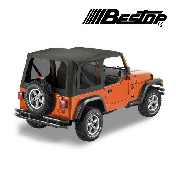 BESTOP Sailcloth ソフトトップ(交換用) ブラック 7914135 03-06y TJラングラー 後期