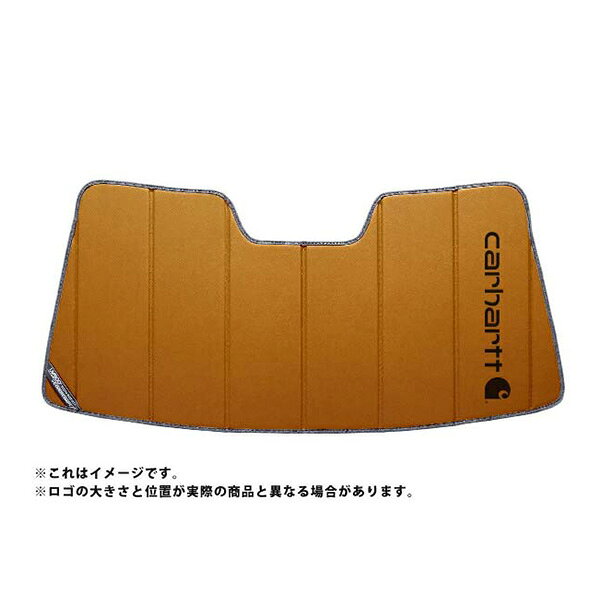【CoverCraft 正規品】 専用設計 サンシェード ブロンズ 吸盤不要 折りたたみ式 メルセデスベンツ BENZ GLCクラス SUV X253 GLC250 GLC350e GLC220d GLC43AMG GLC63AMG Carhartt カーハートコラボ仕様 カバークラフト ［真夏もへたらない3層構造で断熱効果抜群］