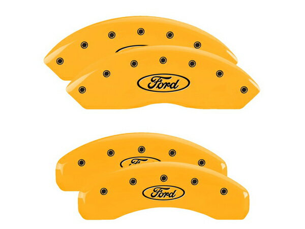【MGP 正規品】 99-04y フォード F-150 F-150Heritage 専用設計 ブレーキ キャリパーカバー イエロー ..