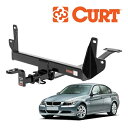 【CURT 正規品】 クラス1 ヒッチメンバー 1.25インチ角 110333 BMW 328xi 325i シングルマフラー付セダン