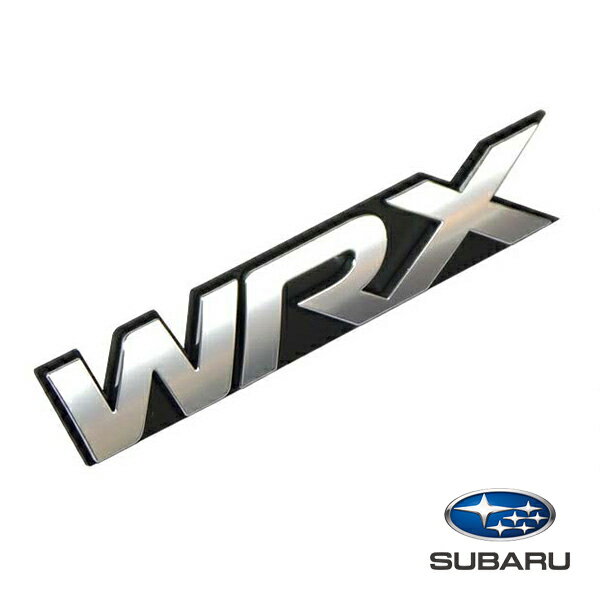 USスバル純正 SUBARU インプレッサ WRX STI ハッチバック GRB型 セダン GVB型 平成19年6月-平成26年8月 フロントグリル エンブレム WRXロゴ