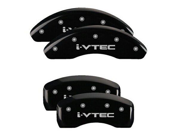 【楽天お買い物マラソン★エントリーでP10倍！】【MGP 正規品】 ホンダ ヴェゼル VEZEL RU系 専用設計 ブレーキ キャリパーカバー ブラック i-VTECロゴ アルミ製 20217SIVTBK