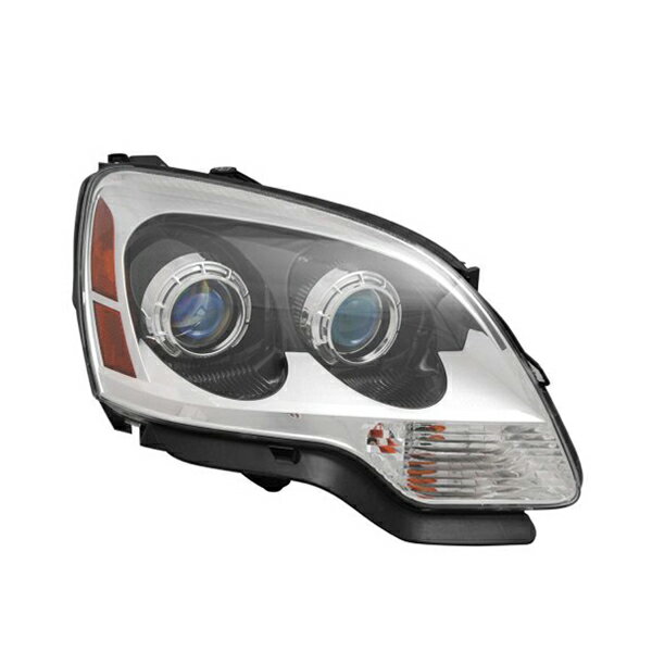 【ブラックフライデー★エントリーでP10倍！】08-12y GMC アカディア ヘッドランプ ヘッドライト ハロゲン 純正タイプ 右側 RH 助手席側 バルブ付 TYC製(2)