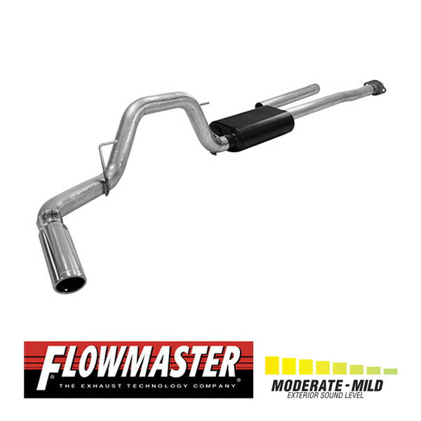 【FLOWMASTER 正規品】フォースIIキャタバックエキゾーストシステム 09-14y F-150 4.6L/5.0L/5.4L 817509 フローマスター