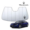 USマセラティ純正 ロゴ入り サンシェード/日除け MASERATI ギブリ Ghibli MG30系 CoverCraft製 カバークラフト MADE IN USA