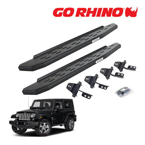 【ブラックフライデー★エントリーでP10倍！】【GO RHINO 正規品】RB30 ランニングボード サイドステッ..