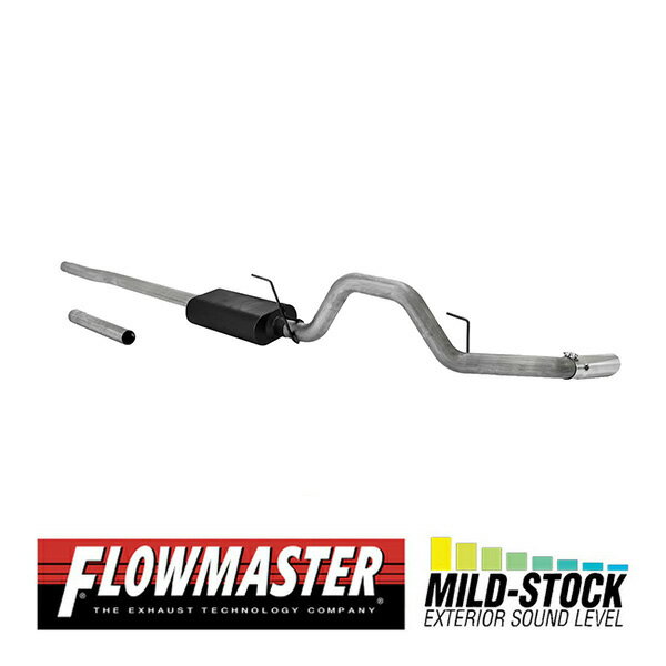 【FLOWMASTER 正規品】フォースIIキャタバックエキゾーストシステム 04-08y F-150 マーク LT 4.6L/5.4L 17403 フローマスター