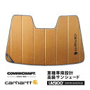 【CoverCraft 正規品】 専用設計 サンシェード ブロンズ 吸盤不要 折りたたみ式 スバル インプレッサG4 GK/スポーツ GT/XV GT アイサイト対応 Carhartt カーハートコラボ仕様 カバークラフト ［真夏もへたらない3層構造で断熱効果抜群］