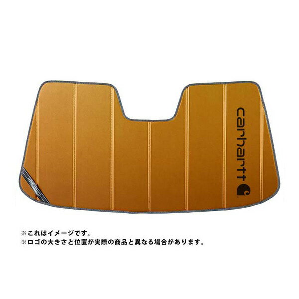 【CoverCraft 正規品】 専用設計 サンシェード ブロンズ 吸盤不要 折りたたみ式 Porshe ポルシェ 968 クーペ Carhartt カーハート コラボ仕様 カバークラフト ［真夏もへたらない3層構造で断熱効果抜群］