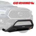 【楽天お買い物マラソン★エントリーでP10倍!】GO RHINO RC4 LR スキッドプレート フロントバンパーガード 20インチ LEDライトバー&ブラケット セット テクスチャーブラック 5454620LT 16-23y トヨタ タコマ TACOMA ゴーライノ