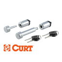 【CURT 正規品】 ヒッチメンバー ヒッチ & カプラーロック SET ヒッチロック ロックピン ヒッチピン 23526 1