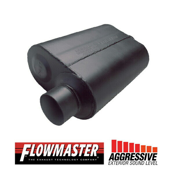 【楽天スーパーセール★エントリーでP10倍！】FLOW MASTER / フローマスター スーパー 40 マフラー #952446 Offset in 2.25