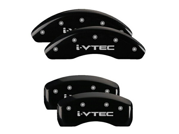 【MGP 正規品】 ホンダ シビック FC FK系 専用設計 ブレーキ キャリパーカバー ブラック i-VTECロゴ アルミ製 20218SIVTBK 1台分