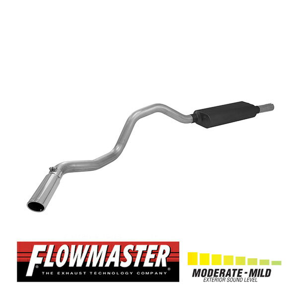 【FLOWMASTER 正規品】フォースIIキャタバックエキゾーストシステム 05-07y F-250/F-350 V8/V10 17422 フローマスター