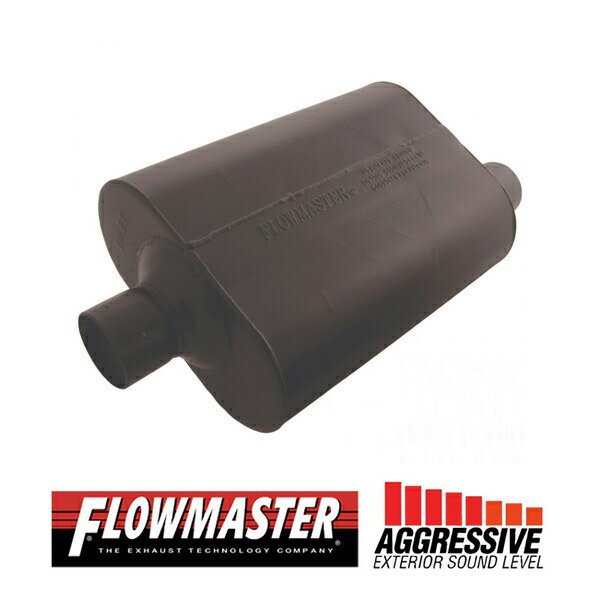 FLOW MASTER / フローマスター スーパー 40 マフラー #952547 Center in 2.50