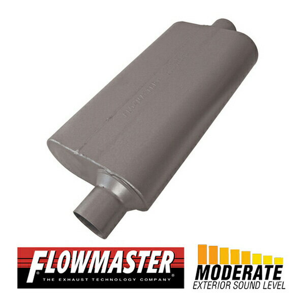 FLOW MASTER / フローマスター 50 デルタフロー マフラー 409S #842551 Offset in 2.50