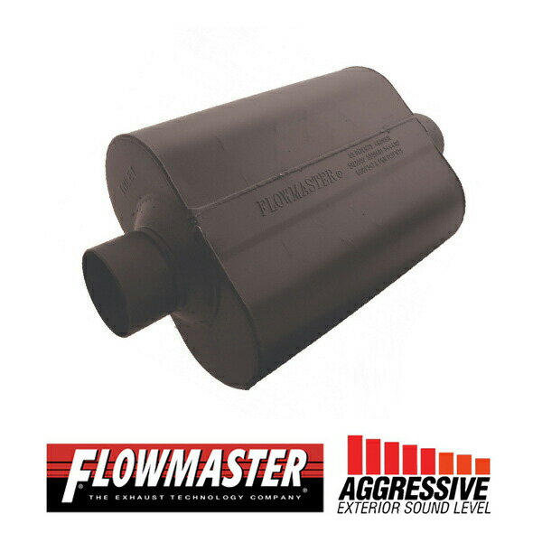 FLOW MASTER / フローマスター スーパー 40 マフラー #953045 Center in 3.00