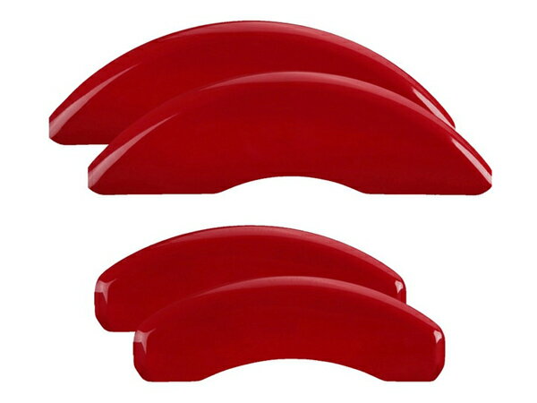 【MGP 正規品】 BMW 330xi,I,ci X3 Z4 X1 専用設計 ブレーキ キャリパーカバー レッド ロゴなし アルミ製 22019SCLCRD 1台分 セット