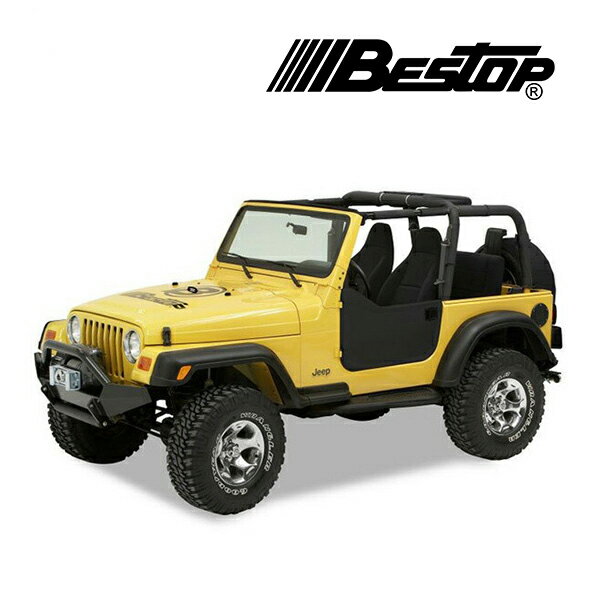 【BESTOP 正規品】BESTOP ロワー ハーフドア 5303915 97-06y TJラングラー