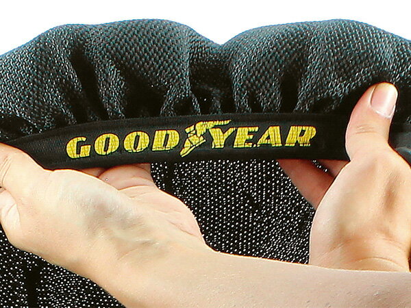 【GOODYEAR 正規品】グッドイヤー スノーソックス 布製 タイヤチェーン CLASSIC Lサイズ メルセデスベンツ 2006- CLKクラス / DBA-209342 225/40R18 18インチ用