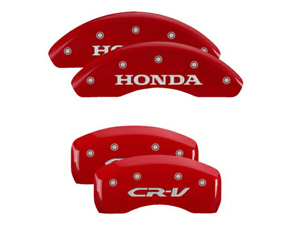 【MGP 正規品】 ホンダ CR-V RW1 RW2 専用設計 ブレーキ キャリパーカバー レッド HONDA CR-V アルミ製 20221SCRVRD フロント リア 1台分