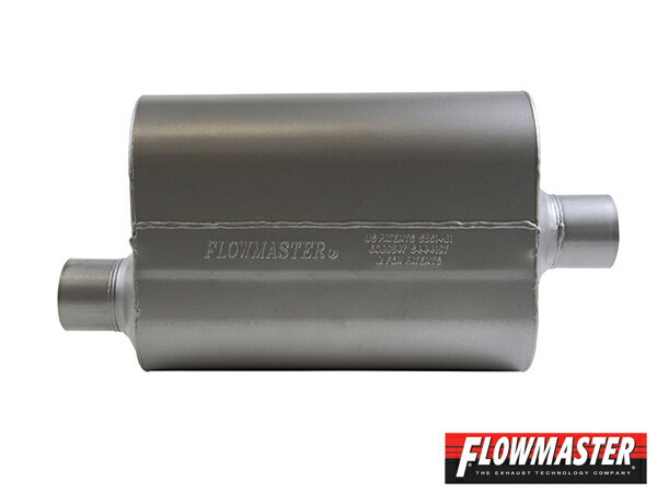 FLOW MASTER / フローマスター スーパー 40 マフラー 409S #852546 Offset in 2.50