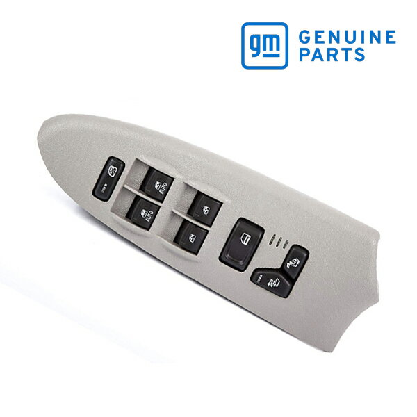 【GM/ジーエム純正品】 パワーウインド スイッチ 運転席 フロント 左側 06-09y トレイルブレイザー トレイルブレイザーEXT用 25866999