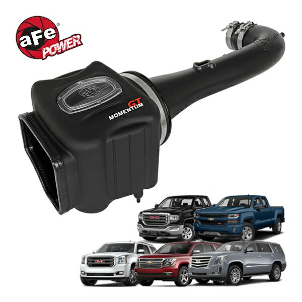 【aFe Power 正規品】15-20y シボレー タホ サバーバン 15-20y GMC ユーコン ユーコンXL 15-20y キャデラック エスカレード エスカレードESV V8 6.2L 5.3L Momentum GT コールドエアインテーク エアフィルター Pro DRY S フィルター(乾式) 51-74110
