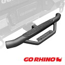 【GO RHINO 正規品】Dominator ヒッチステップ 2インチ角 D360T ビーバーステップ リアステップ リアバンパーステップ テクスチャードブラック仕上げ ヒッチレシーバー/ヒッチメンバー装着車両用 ゴーライノ