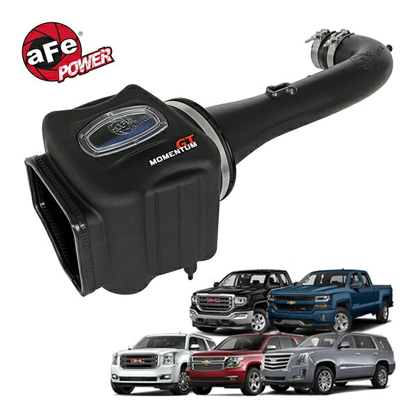 【aFe Power 正規品】15-20y シボレー タホ サバーバン 15-20y GMC ユーコン ユーコンXL 15-20y キャデラック エスカレード エスカレードESV V8 6.2L 5.3L Momentum GT コールドエアインテーク エアフィルター Pro5R フィルター(湿式) 54-74110