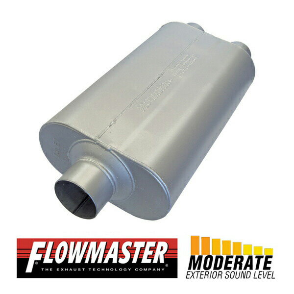 【楽天スーパーセール★エントリーでP10倍！】FLOW MASTER / フローマスター 50 H.D. マフラー #9530572 Center in 3.00