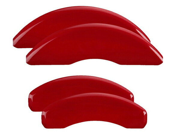 【ブラックフライデー★エントリーでP10倍！】【MGP 正規品】 BMW MINI クーパー R55 R56 R57 R58 R59 専用設計 ブレーキ キャリパーカバー レッド ロゴ無し アルミ製 51004SCLCRD