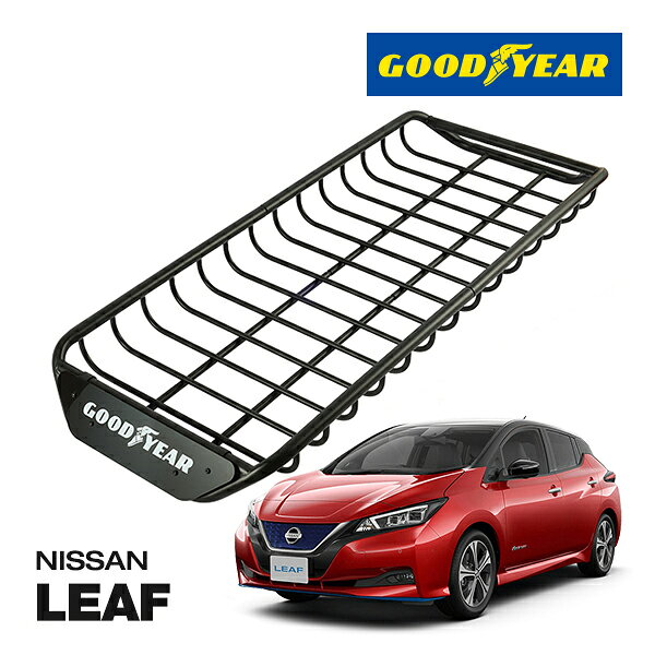 メーカー GOODYEAR 品名 ルーフラック 管理番号 g2838 品番 - 内容 ルーフラック本体 取付金具付属 仕様 本体サイズ：(カゴ内寸)長約118cm×幅約54.6cm×高約9cm 本体サイズ：(カゴ外寸)長約147cm×幅約59cm×高約12.4cm 取付金具含む高さ：約17.2cm ルーフの耐荷重：約75kg 仕上げ：マットブラック(サンドブラスト) 説明 GOODYEAR製のルーフラックです。 ルーフの上に荷物を乗せたいときに役立つアイテムです。 クロスバー2本に乗せて当商品付属部品で固定させて使います。 クロスバーは丸型、四角、楕円のいずれも対応し、 クロスバーが付いているお車であれば車種を選びません(※バーの太さは100mm×40mmまで対応可能 )。 備考 ※お荷物を載せられる際は、クロスバーの耐荷重、ルーフの耐荷重(約100kg)、お車の最大積載量を考慮してください。 ※GOODYEARホワイトレターロゴ付きフェアリング付属。 適合車種 汎用(クロスバー付き車に取り付け可能) 適合条件 - 発送方法 セイノースーパーエクスプレス 梱包サイズ 900mm×700mm×190mm 重量 12.4kg 注意事項 - 検索用コード：