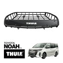 【THULE 正規品】キャニオンXT ルーフラック ルーフバスケット ルーフキャリア 859XT パウダーコート仕上げ マットブラック 内寸サイズ 104cm×...