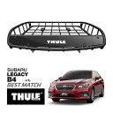 【THULE 正規品】キャニオンXT ルーフラック ルーフバスケット ルーフキャリア 859XT パウダーコート仕上げ マットブラック 内寸サイズ 104cm×...