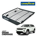 【GOODYEAR 正規品】スチール ルーフラック MEGA PRO ルーフキャリア ルーフバスケット GOODYEARロゴ入 パウダーコート仕上げ マットブラ...